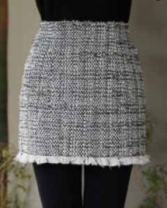윈터메탈트위드 스커트 m9294