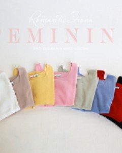 츄잉캔디 스퀘어 니트티 a0126