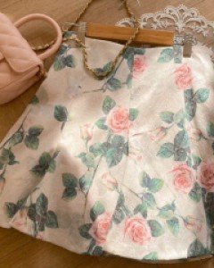 로즈플라워 고급진 쟈가드 스커트팬츠 a2759