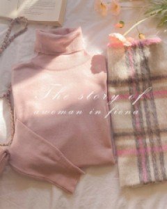 부드러운 여리핏 베이직 폴라 니트 a2622