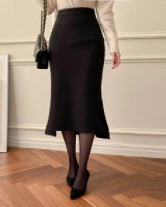 릴리아 머메이드 어텀백 훌스커트 a3019