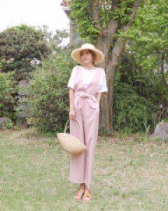 리본점프슈트_P(3color)