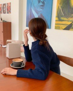 Puff round knit_Na Hye Mi's pick