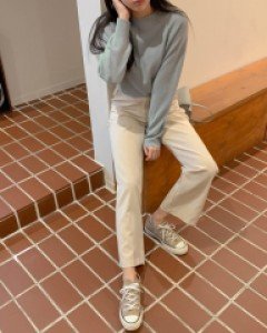 Silhouette long slacks