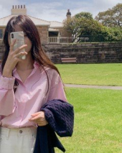 [1+1 Discount/madekoko] Mabel simple Blouse