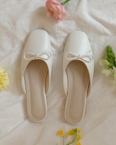 [Cle.] Cle Ribbon mule shoes
