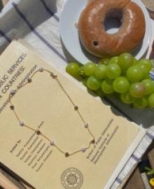 Heart Pearl Necklace