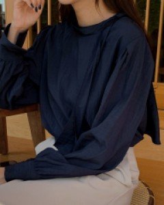bowknot tie blouse