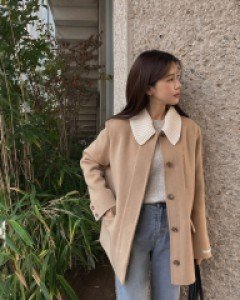 Dove Knit handmade coat