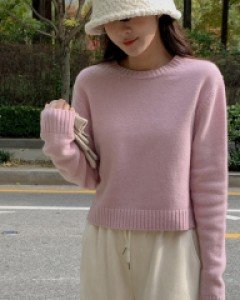 [madekoko] Muse Cash Round Knit