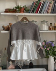 Knit Bolero Blouse