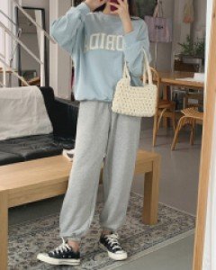 Meiji simple jogger Pants
