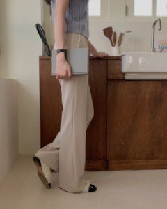 [madekoko] Mate Boot cut Slacks