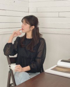 Butter Dot Blouse