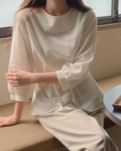 [madekoko] Rose Cotton Blouse
