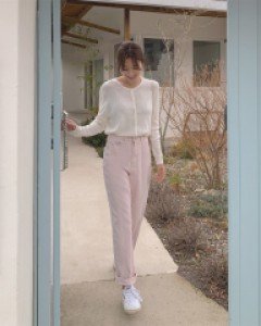 Macaron Cotton Pants