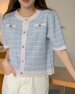 Claire Tweed Cardigan