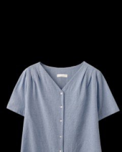 [madekoko] Melissa v Blouse / Cotton 100% / 2color