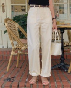 Pocket Cotton Pants