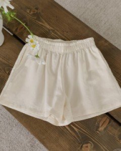 [madekoko] Secret Banding Pants / Shorts / Short Pants / Vacation Look / Cotton / 3color