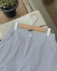[madekoko] Summer Seersucker Pants