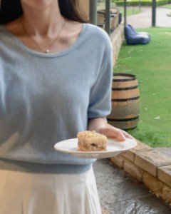 [CRKO] Soft Short-sleeve Knit