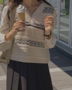 Crochet Knit Vest