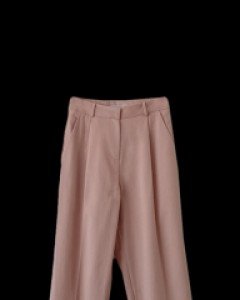 [CRKO] Jenny Pintuck Cotton Pants