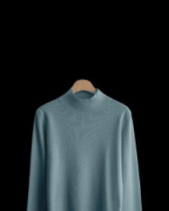 Soft Half Polar Long Sleeve Knit