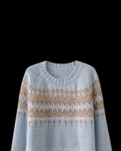 Snow loose Knit