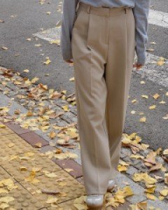 [MADE, CRKO] Winter Wide Slacks