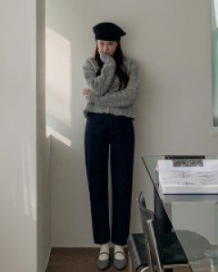 [MADE, CRKO] napping raw denim pants