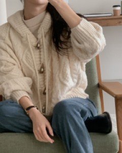 Cozy Tteokbokki Knit Cardigan