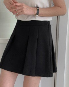 Bellow Pleats Mini skirt