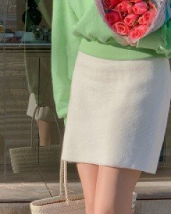 Rubin Knit Mini skirt