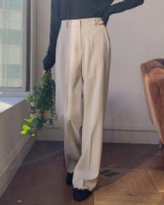 [MADE,CRKO] sugar Straight Slacks