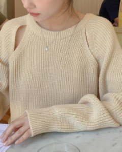 Pomi Split Knit