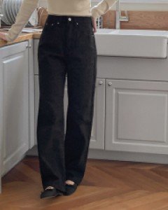 [MADE, CRKO] Liz Straight cotton pants