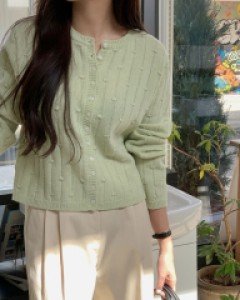 Bubble Pop Yeo Ri Cardigan