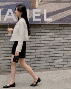 [ Same Day Delivery] River Tweed Mini skirt