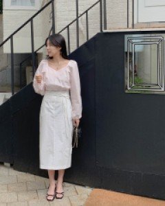 feminine bowknot skirt