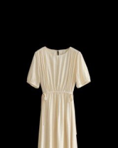 Shirring Flare One Piece