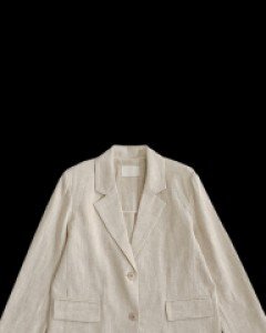 [Same day delivery/Order runaway / MADE, CRKO] Leila Linen Jacket / 2color / Summer Jacket / LinenJacket / Wrinkle-free Jacket / Summer Cody / Layered Look