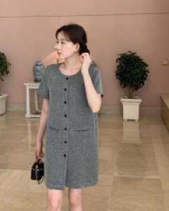 [MADE, CRKO] Day Tweed One Piece