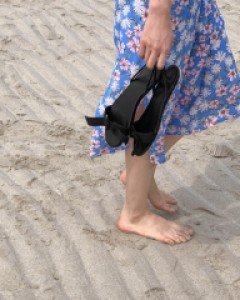 Sage bowknot Sandals