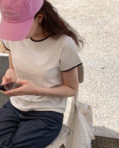 Pone color combination T-shirt