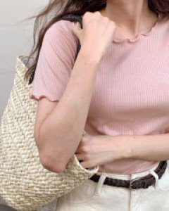 Pland Summer Ruffle T-shirt