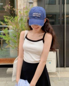 [MADE, CRKO] Ellis color combination Sleeveless shirts