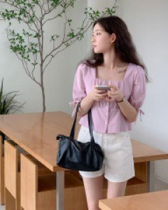 Dable bowknot Blouse