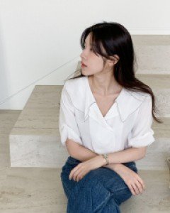 James Ruffle Blouse